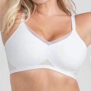 HoneyLove Crossover Bra NWT Sz L  color Astral